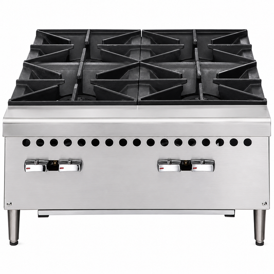 PFE 24" Natural Gas/Propane Open Burner – 4 Burners