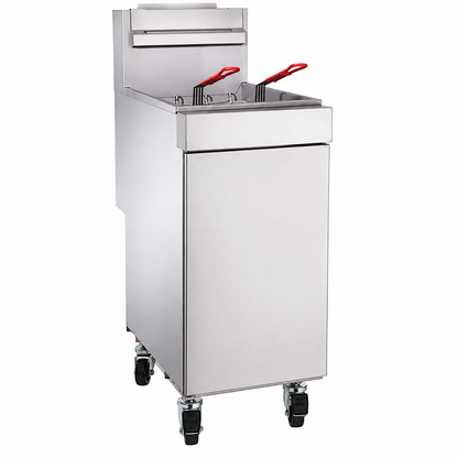 PFE 40LB Natural Gas/Propane Commercial Fryer