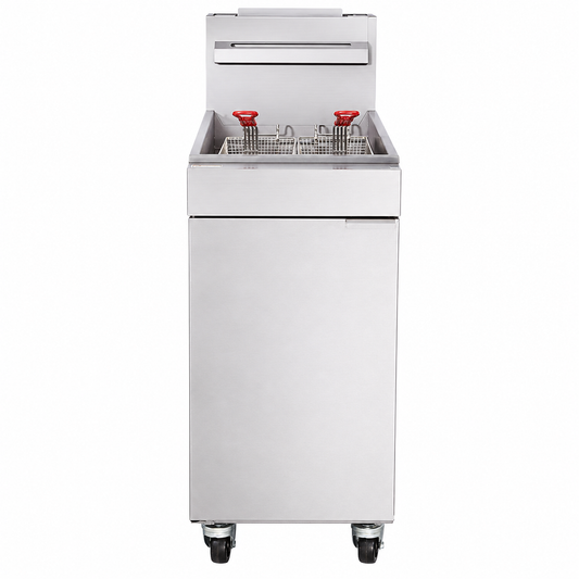 PFE 40LB Natural Gas/Propane Commercial Fryer