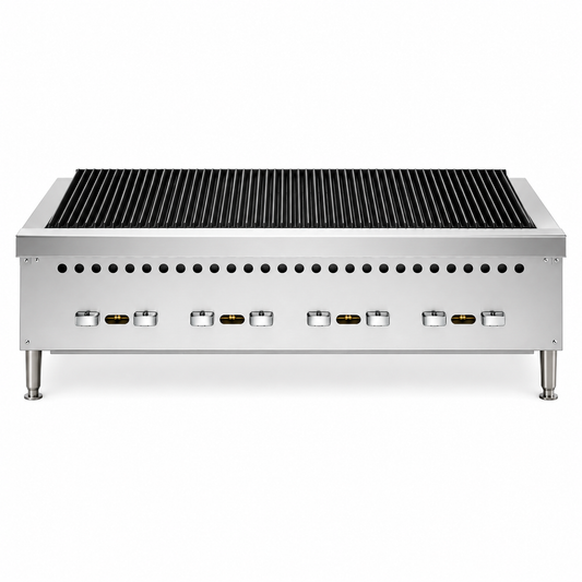 PFE 47" Natural Gas/Propane Radiant Charbroiler – 8 Burners