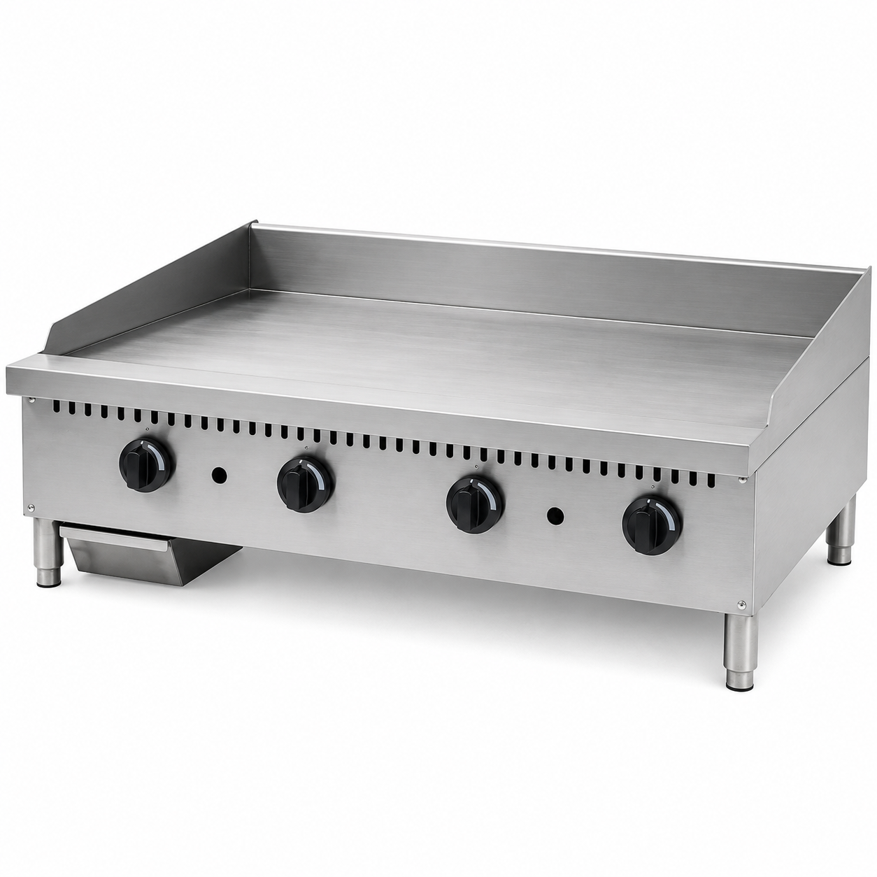PFE 48" Natural Gas/Propane Manual Griddle – 22.5" Deep Plate