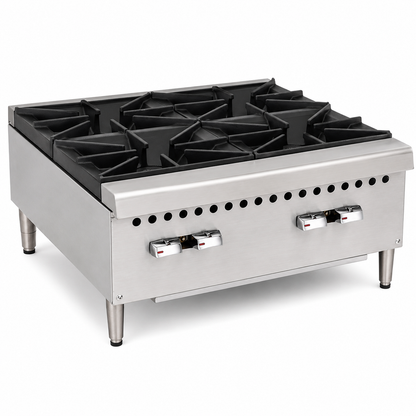 PFE 24" Natural Gas/Propane Open Burner – 4 Burners